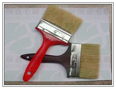 塑料柄豬鬃油漆刷